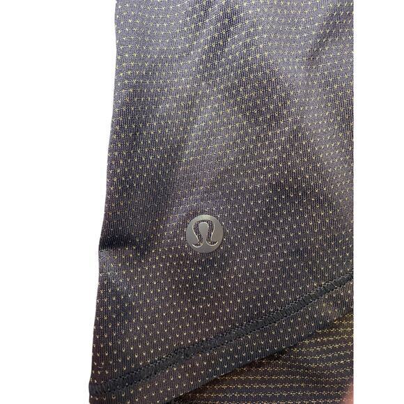 Lululemon Women 4 Pushing Limits Tank Midnight Navy Mesh Overlay Built in Bra - Picture 10 of 16